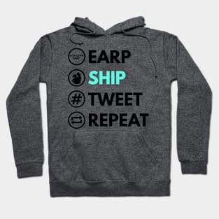 Earp Ship Tweet Repeat - Wynonna Earp Hoodie